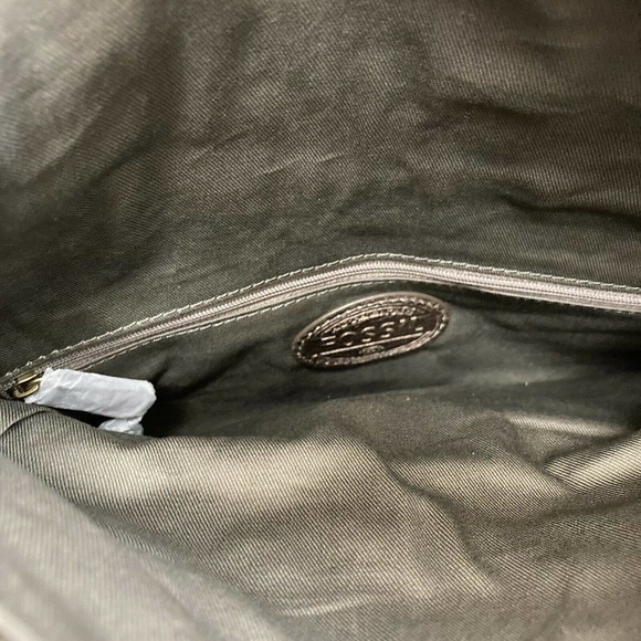 Fossil gold‎ shoulder bag fold over medium New Without Tags 11 X 7 - Picture 4 of 12
